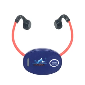 IPX8 Wireless Walkie Talkie Transmitter Hearing Transducer Swim Talker Receiver Bone Conduction Headset