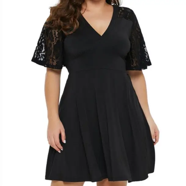 

Latest summer fashion dress, african fashion designs dress 2019 women dress,plus size women dress, Black rose-red