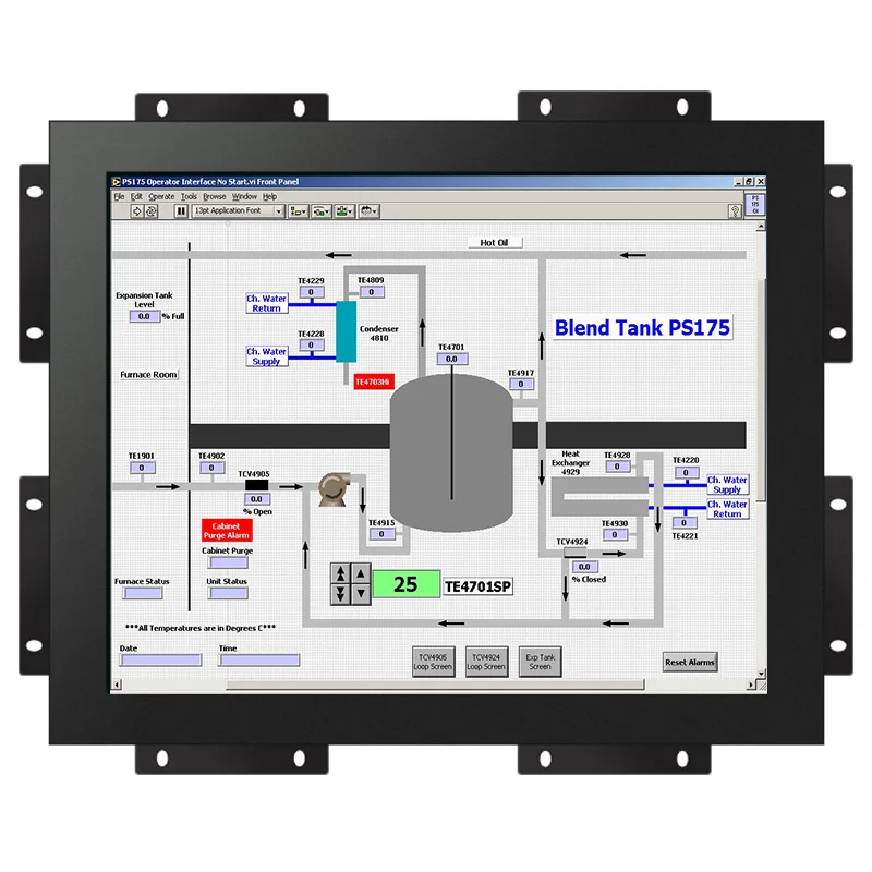 

customize full viewing angle 12 inch 15 open frame lcd touch screen monitor, N/a