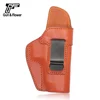 Gun&Flower Open Top Belt Clip IWB Leather Gun Holster for SIG P226