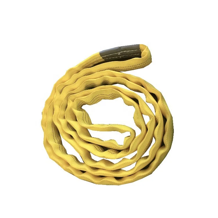
3T(1T-500T) Polyester soft endless Round Webbing lifting Sling/Round sling/endless round sling 