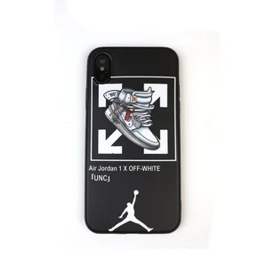 Soft Silicone Air Jordan Shoe Case iPhone Max XR