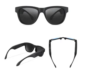 Smart Bone Conduction Sunglasses Bluetooth 4.0 UV400 Protection