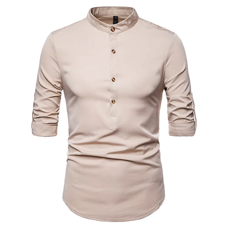 Factory wholesale price custom mens embroidered logo no wrinkle dress shirts