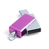 Mini metal swivel mobile otg usb flash drive 2 in 1 dual usb memory for type c PC