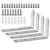 Float shelf closet bracket fold wall mounted corner bracket