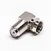RF Adapter Medical Equipment Right Angle F Male to Female Connector