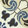 patchwork hand painted decorative handmade tiles