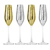 Wholesale Custom Personalized Cheap Giant Colored Crystal Champagne Glasses Drinking Goblets Red Wine Glass