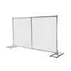 USA Market Construction Galvanized Used Temporary Chain Link Fence