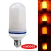 LED Flame Light Bulb Lamp Artificial Fire Lamp for Decoration, E26 Bulbs Simulated Nature Fire in Antique Lantern