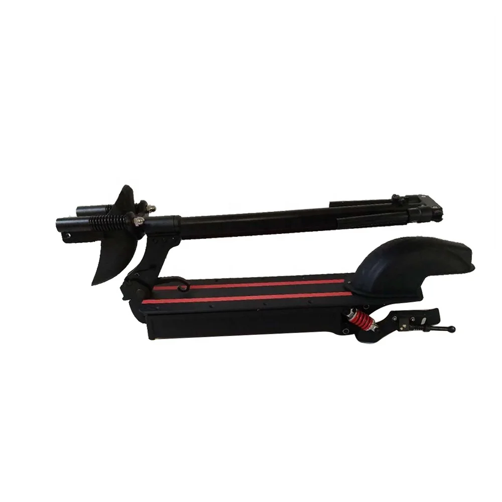 

8 inch 10 inch Double Shock Absorber Electric Scooter chassis, Black red