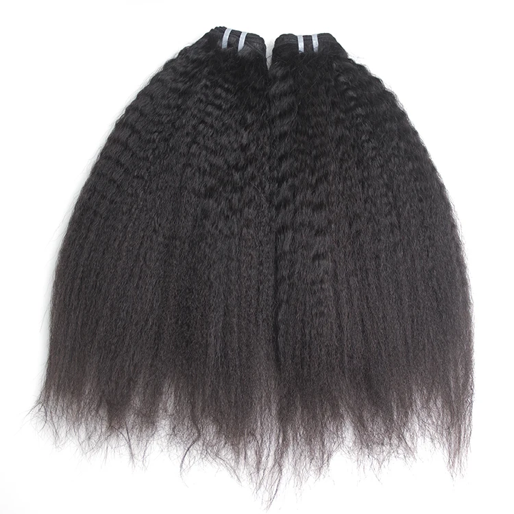 

High quality brazilian human hair weave bundle,7a 8a 9a 10a 12a virgin kinky straight yaki hair weave, Natural color #1b