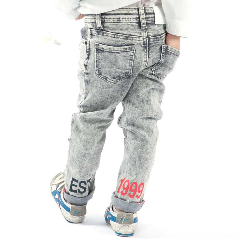 

Embroidered jeans distressed denim jeans for kids, Customizable
