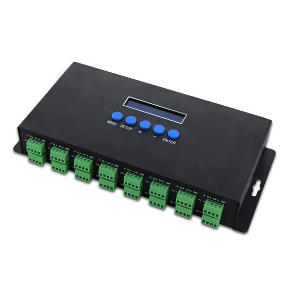 204 216 DJ Club  RGB RGBW lighting ARTNET Ethernet Addressable Pixel led controller