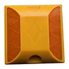 Best selling double-sided reflective yellow ABS Plastic Road Stud