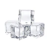 Multi Model Acrylic Ice Cubes Reusable Artificial Acrylic Crystal Cubes Drinks Display Decor