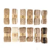 Meetee CRC-31 2m/Roll Flax Rope Decorations Weaving Strap for Hat Shoes