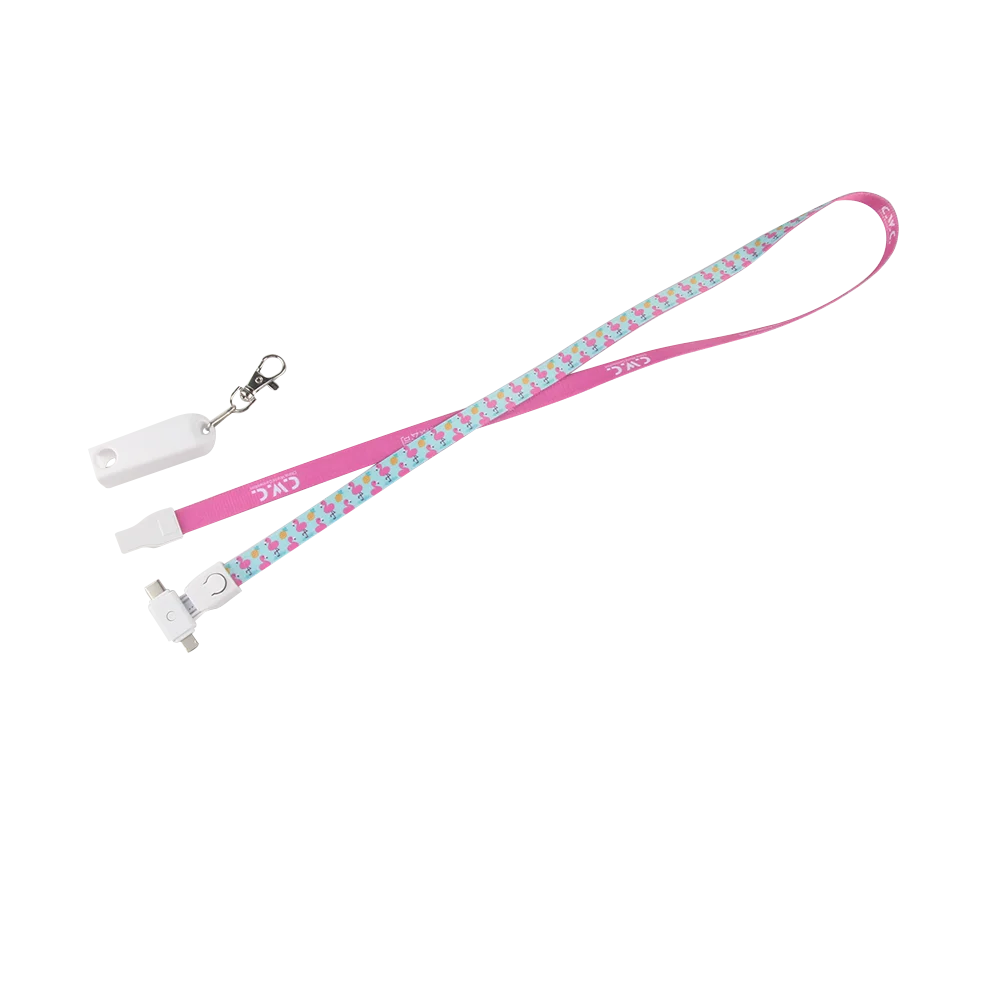 

Multi charging cable branded lanyard usb charging cable 3 in 1