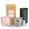 Excavator Model ZX200-3 4HK1 Engine Cylinder Liner Kit 1-87813767-0 From GuangZhou JiuWu Power Supplier