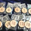 souvenir carving custom wood keychain heart shape /round shape/square shape MOQ 300pcs