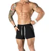 Summer gym thin QUICK DRY shorts outdoor running jogging training pants sport shorts for men