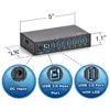 7-Port USB 3.0 Hub with On/Off Switch with LED Indicators with included 12V 3A Power Adapter Data Hub for Macbook Notebook PC
