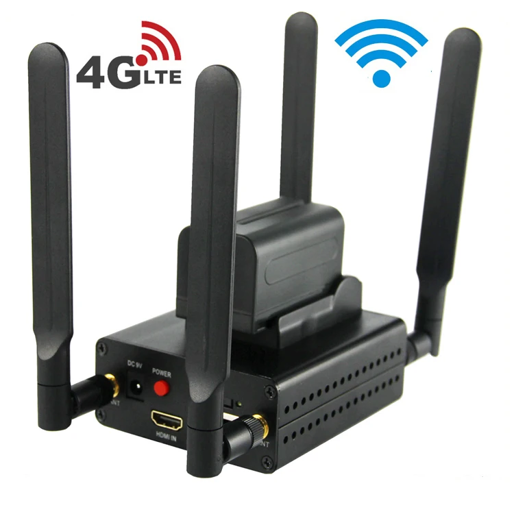 

URay Tech 4G LTE 1080P Wireless HDMI To IP Video Encoder H.264 HDMI Streaming Encoder H264 HDMI RTMP UDP Encoder WiFi For Live, N/a
