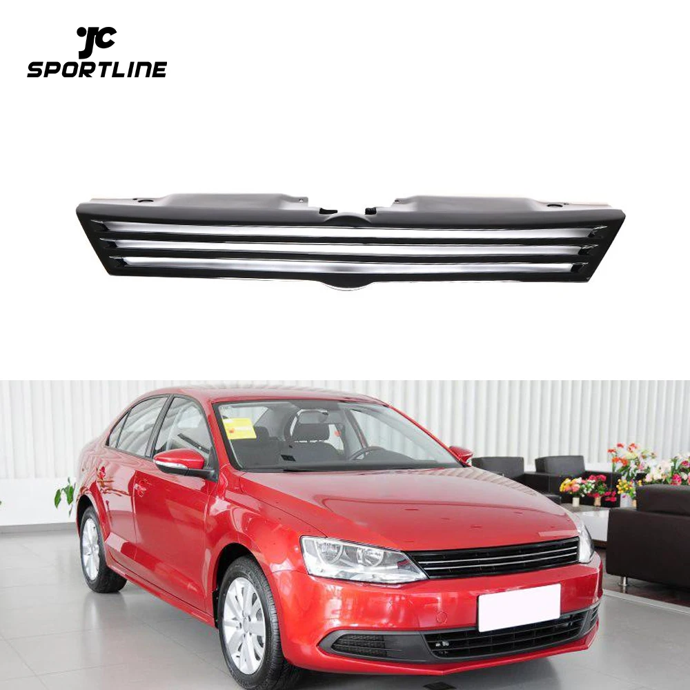 

Painted Black FRP MK6 Car Front Grill Grille for Volkswagen Jetta GLI 12-14