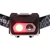 Usb rechargeable hunting mountain bike bicycle led lamp double head torch led head light cob red light waterproof for running