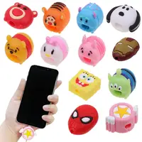 

Cartoon Charging Cable Protector Data Cable Saver Cartoon Silicone Cord Saver IOS Android USB