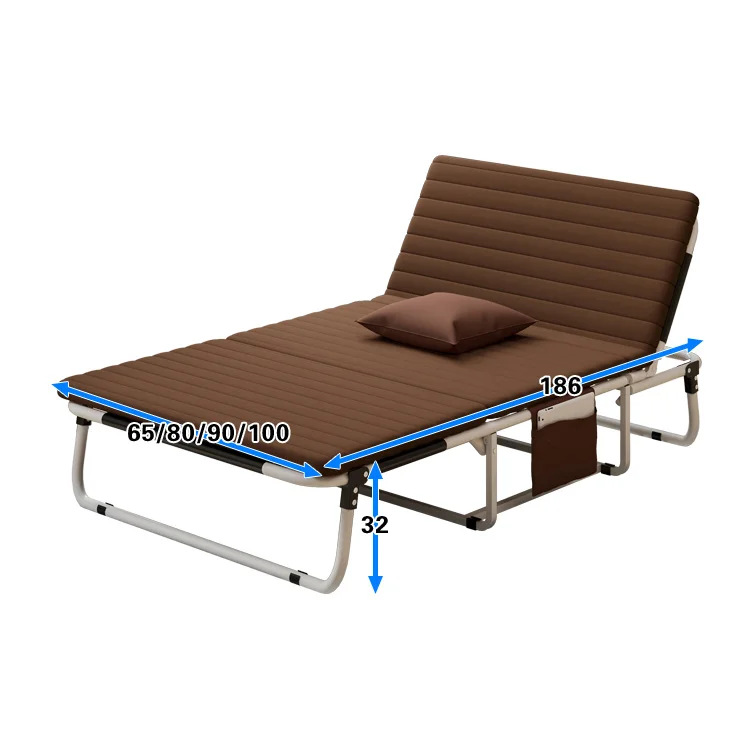 
Wholesale cheap price portable steel metal folding single safa bed on bedroom/office  (62080204918)