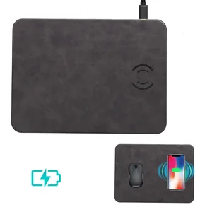 Qi Fast Charger Mousepad Integrated Wireless Charging