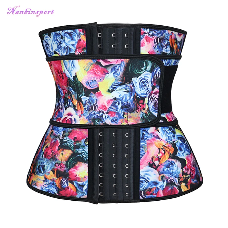 

high quality private label latex waist trainer corset, 12 colors