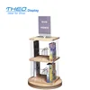 2 Tier Revolving DVD Desktop Counter Display Stand Unit