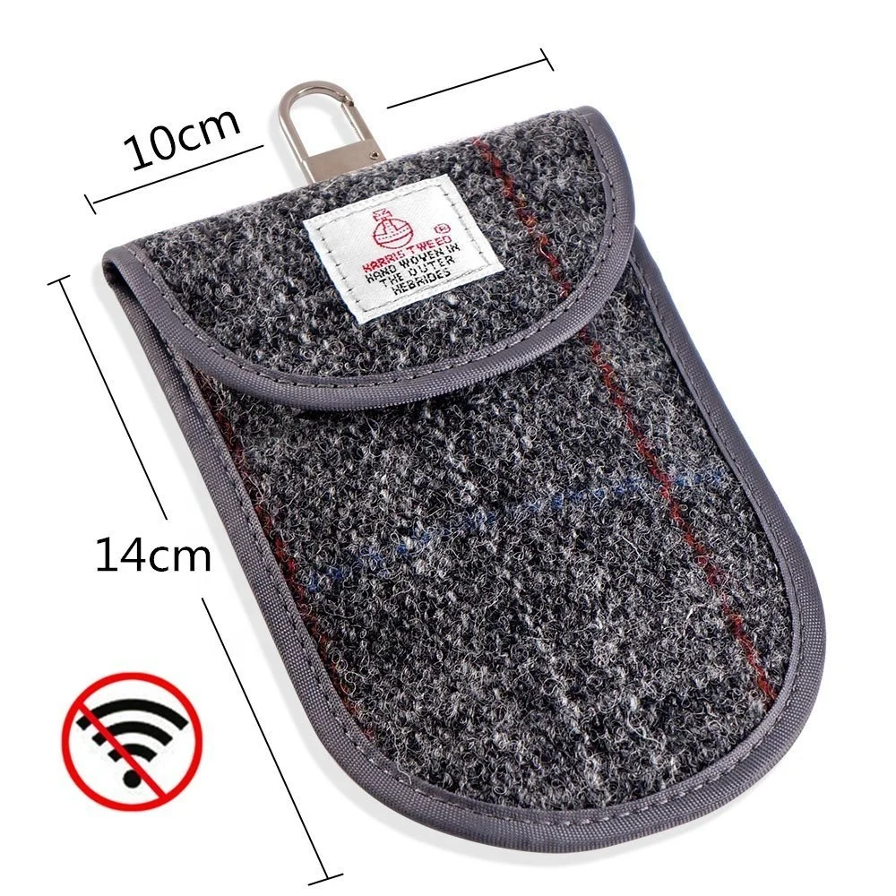 

Key Fob Signal Blocking Faraday Bag Shielding Pouch Faraday Keys For Car Key Fob Keyless Entry Remote