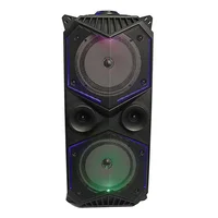

Big bluetooth speaker with karaoke microphone