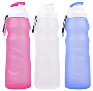 Image of Promo folding Leakproof portable Collapsible Silicone Water Bottle