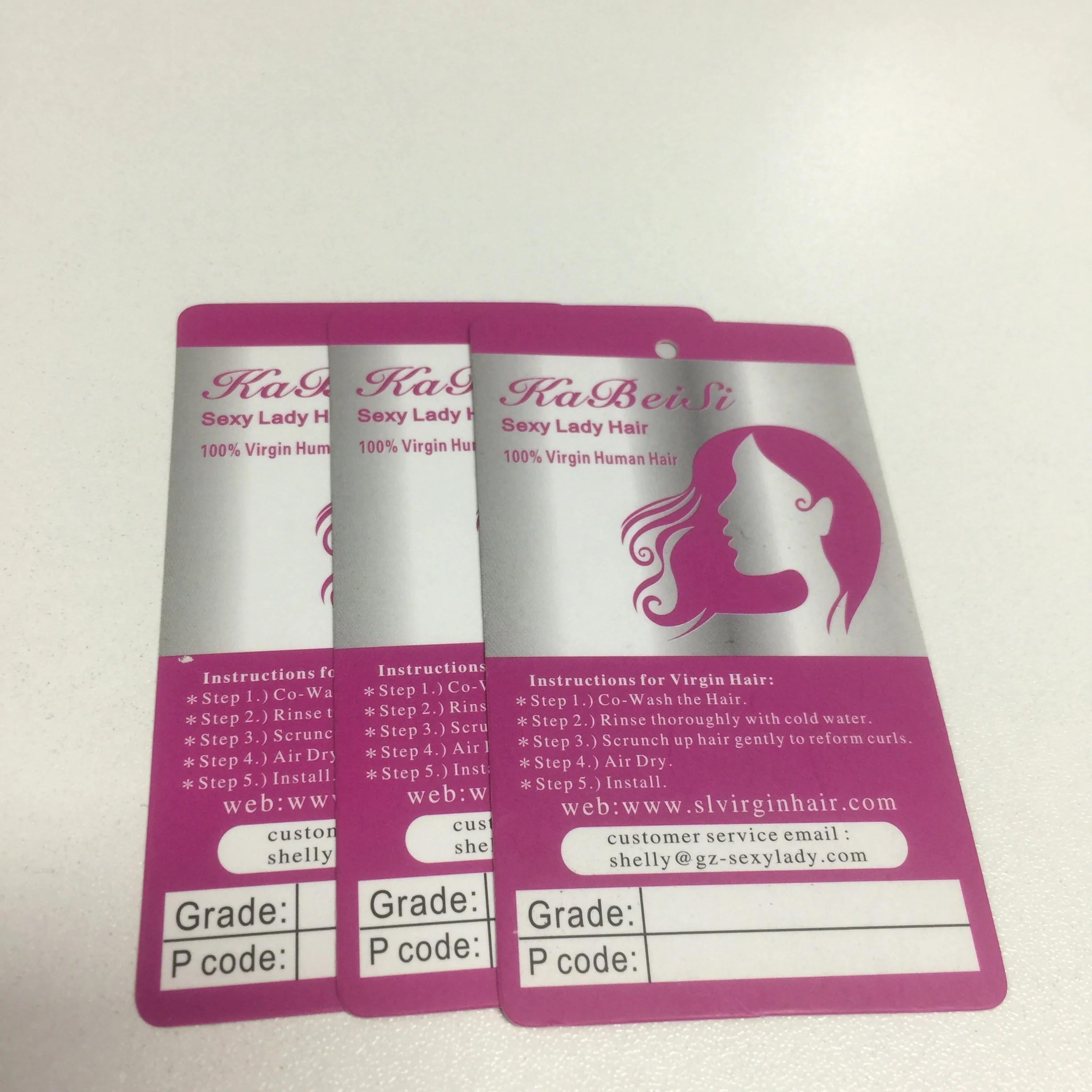 

wholesale hair care tag with logo custom hair bundle tag, Customized color