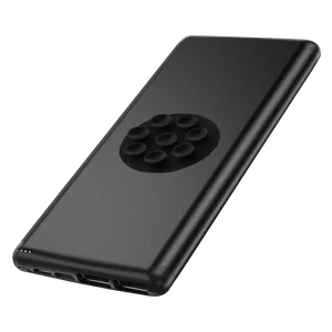 Mini 10000mAh Portable Power Bank Dual USB Wireless Charging