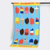 custom photo printed beach towel in different size and colors