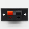 2 Positions Connector Terminal Push in Jack Spring Load Audio Speaker Terminals