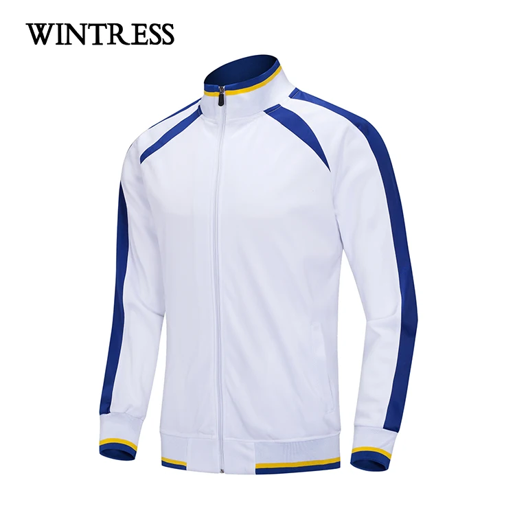 

Wholesale active sport wear gym fitness clothing mens jacket running training wear sports jacket, White,blue,yellow,black,red,black and red