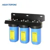 Agua Topone 3stages 10inch home water filter purifier with PP GAC CTO