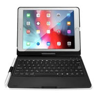 

New Arrival drop shipping multi-functional light keyboard lUltra-thin ABS Wireless Keyboard Protective Case for iPad 9.7 Inch