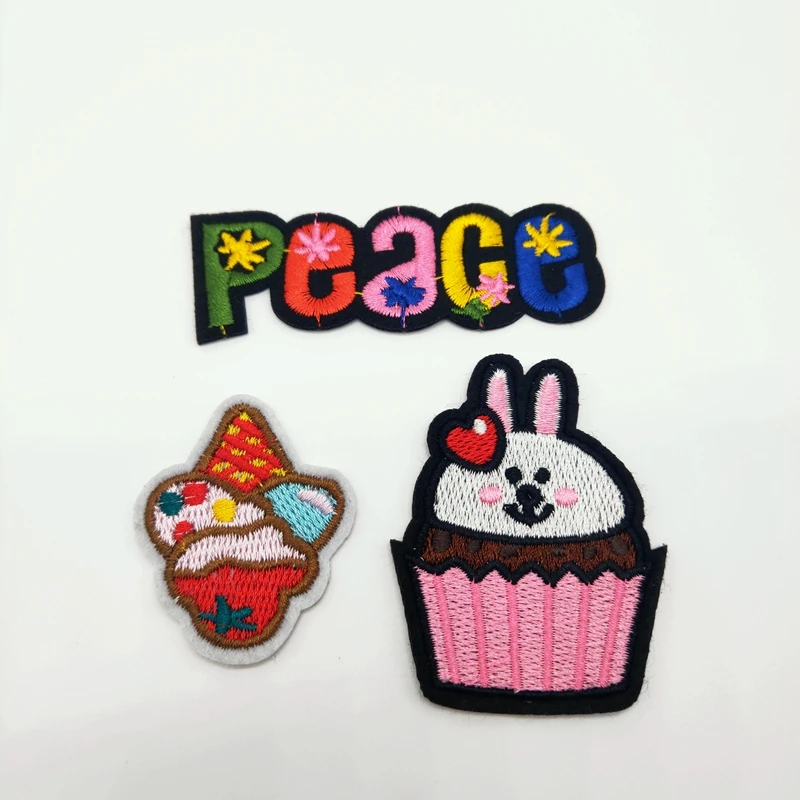 

beautiful embroidery iron on patches for garment, N/a