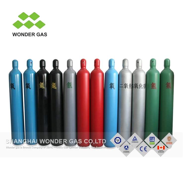 High Quality Industrial Use 47L Capacity oxygen Gas Cylinders