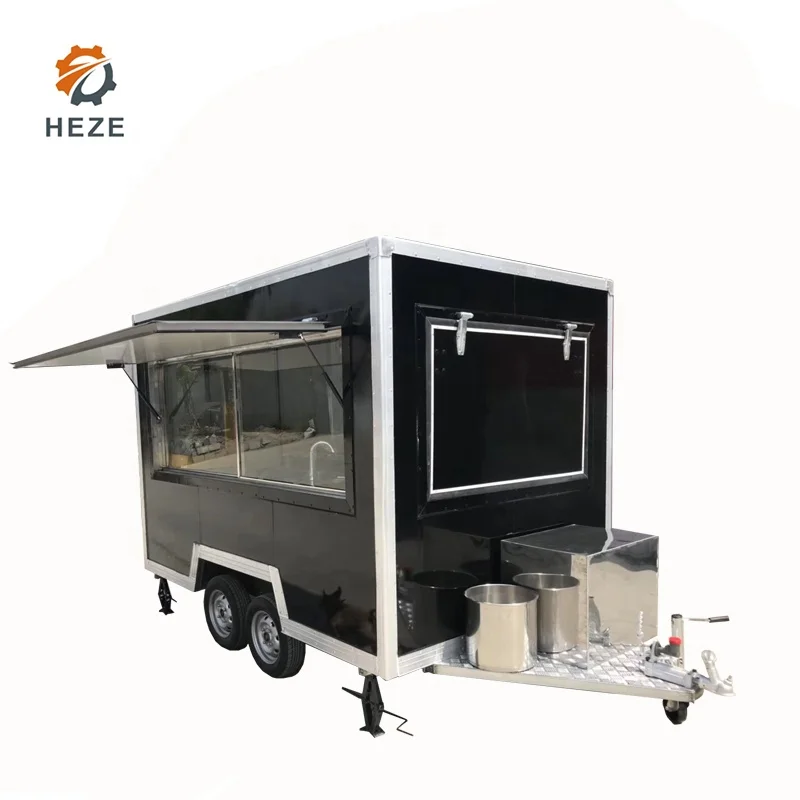 
Mobile Restaurant Trailer/ fry Ice Cream Roll Trailer/ fast Food Carts For Selling Food Truck  (62108016338)
