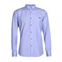 

best quality custom logo plain men slim casual business long sleeve shirt