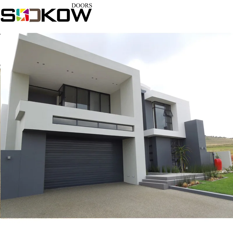 Ral7016 Grey Color Garage Door 9 8 Garage Door Buy Grey Color